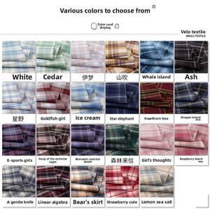 Tissu en microfibre à carreaux de style écossais double face teint en fil pour jupe d'uniforme scolaire Matériau plissé en polyester - Product Image 6