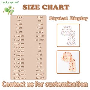 طقم ملابس للفتيات الصغيرات والرضع لفصلي الخريف والشتاء، قميص علوي مع بنطلون واسع من الأسفل، طباعة زهور وفيونكة، مجموعة ملابس من التويل - Product Image 3