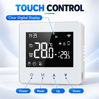 Thermostat intelligent Tuya WiFi Zigbee pour chaudière à gaz et chauffage de l'eau, contrôle à distance par application, écran tactile, régulateur de température ambiante, vente en gros
