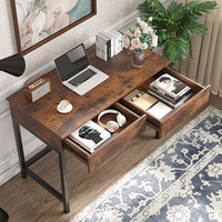Vente flash - Bureau d'ordinateur moderne et simple de style américain avec tiroirs pour la maison et le bureau