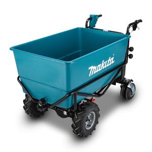 Carretilla Eléctrica Inalámbrica ALL AUTHENTIC Makita DCU605Z 36V (18V x 2) de Iones de Litio Sin Escobillas con Cubeta Plana - Product Image 1