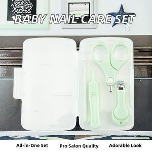 Safe Professional Metal Infant <b>Nail</b> and Foot Repair 4-in-1 Multi-Functional <b>Nail</b> Clipper Cute Newborn Beauty <b>Nail</b> <b>Kit</b> - Product Image 2