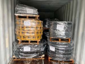 Produk Baru Penjualan Baru Pabrikan Tiongkok Penggali <span class=keywords><strong>Roller</strong></span> Logam Bulldozer Ex200-5 <span class=keywords><strong>Idler</strong></span> Jalur Depan - Product Image 4