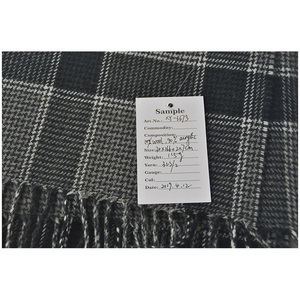BLUE PHOENIX Winter <strong>Hijab</strong> <strong>Arabic</strong> <strong>Sex</strong> Dubai Scarf 10% Wool 90% Acrylic Check Plaid Long Fashion Wholesale <strong>Custom</strong> for Men - Product Image 6