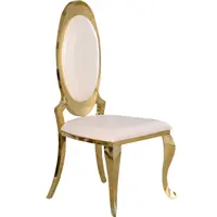 Gold Stainless Steel Dining Chairs, Banquet, Wedding