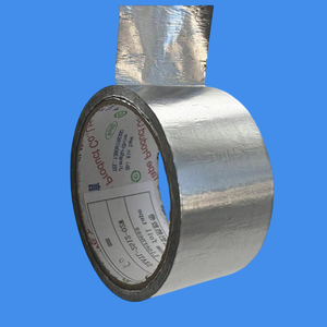 เทปกาวอะลูมิเนียมฟอยล์แบบไม่มีซับใน ยึดติดแน่น สำหรับงานซ่อมตู้แช่แข็งและงานปิดผนึกท่อทำความเย็น - Product Image 1