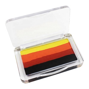 Bộ sơn mặt cầu vồng bán chạy theo xu hướng mới, bộ dụng cụ sơn mặt màu UV - Product Image 3