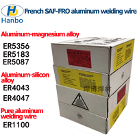 Kawat Las Aluminium Safola AIMg4.5Mn-5183 ER5087 Paduan Aluminium-Magnesium ER5356 Kawat Las Aluminium Argon Arc