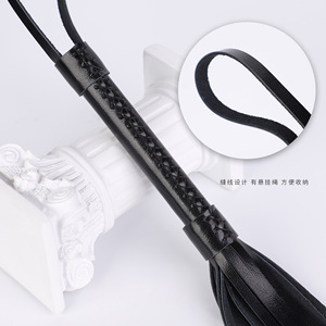 Productos eróticos SM Leather T <span class=keywords><strong>Spanking</strong></span> Paddle y Bdsm Whip para disciplina y placer - Product Image 5