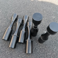 Épingles Vino de couleur noire personnalisée Présentoir pour bouteille unique Support mural pour casier à vin en métal et aluminium
