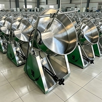 Granulateur à disques de grande taille, granulateur à disques de laboratoire de petite taille, granulateur d'engrais organiques, machine de pelletisation de poudre chimique