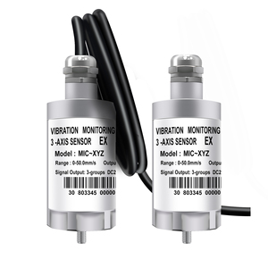 범용 4-20ma 출력 진동 송신기 5-1.6K Hz 가속도 X Y Z <span class=keywords><strong>3</strong></span> 방향 <span class=keywords><strong>3</strong></span> 축 진동 센서 - Product Image 5