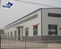 Qingdao, estructura de metal moderna, construcción de almacén prefabricado, planes de construcción, cobertizo de estructura de acero de bajo precio