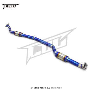 Tubo de escape de fábrica, tubo medio de titanio para <span class=keywords><strong>Mazda</strong></span> 2,0 NC 2009 2014-, tubos centrales de escape, sistema de ajuste de automóviles - Product Image 4