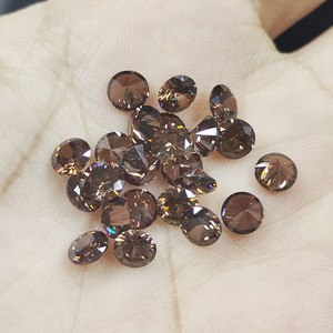 Piedras Preciosas Sueltas de Circonia Cúbica Sintética a Precio de Mayoreo, Color Marrón, Color Café, Piedra CZ - Product Image 2