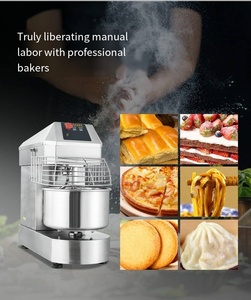 Wholesale Price Customized Supplier Counter Top Tilt Head 100 Liters <b>Bread</b> Spiral Dough Machine Spiral Dough <b>Mixer</b> - Product Image 5