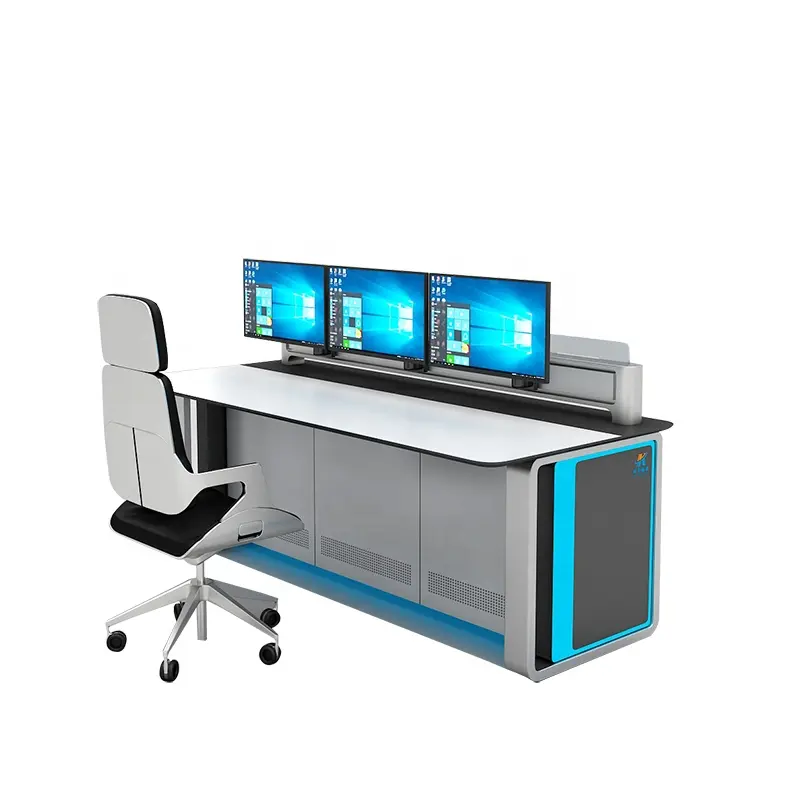 Kehua Fuwei Customizable Integrated Cable Routing High-quality Materials Control Room Console Command Center Desk