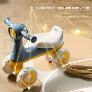 Patinete Eléctrico 3 en 1 con Música, Características de Seguridad, Construcción de Plástico para Niños y Niñas de 1 a 3 Años - Product Image 4