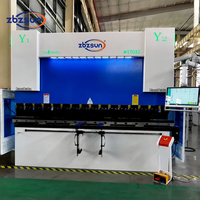 Presse plieuse électrohydraulique automatique CNC de 125 tonnes et 4000 mm pour la fabrication d'acier