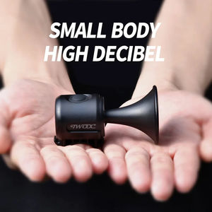 Bicicletta campana elettrica portatile <span class=keywords><strong>clacson</strong></span> <span class=keywords><strong>bici</strong></span> costruito in batteria Highdecibel 120dB bicicletta campana di avvertimento impermeabile strada MTB accessori - Product Image 6