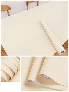 Film décoratif PVC écologique 120 cm, toucher doux mat, imperméable, autocollant, pour meubles, armoires de cuisine, portes - Product Image 4