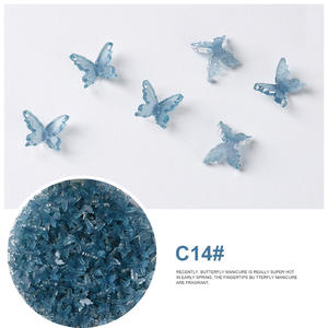 TSZS-adornos de plástico para <span class=keywords><strong>uñas</strong></span>, <span class=keywords><strong>diseño</strong></span> de <span class=keywords><strong>uñas</strong></span> de resina, mariposa, cristal acrílico 3D, mariposas, decoración artística para <span class=keywords><strong>uñas</strong></span>, 2023 - Product Image 5