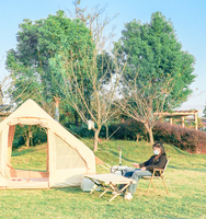 Tente gonflable à Tube d'air, Camping en plein Air, Glamping, tente en toile, maison, carpas para glamping, zelt