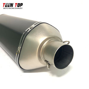 Silencieux universel 550MM pour silencieux d'échappement de moto universel en acier avec <span class=keywords><strong>DB</strong></span> <span class=keywords><strong>Killer</strong></span> <span class=keywords><strong>51mm</strong></span> ou 60.5mm - Product Image 4