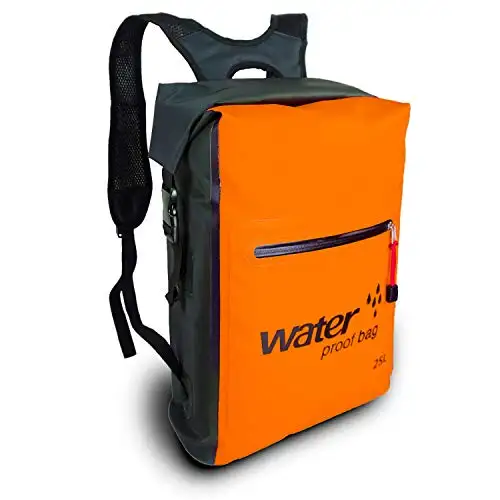 2023 OEM waterproof folded travel bag dry wet separation laptop backpack