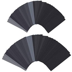 Papier de ponçage en vrac, 30 pièces, grain 120 à 3000, sec ou humide, <span class=keywords><strong>pour</strong></span> métal, bois, finition de meubles - Product Image 5