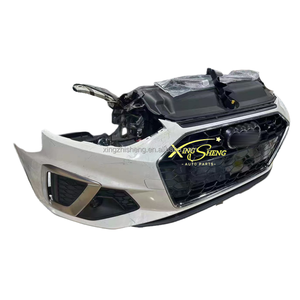 Superventas para Audi A4L 2020-2024, parachoques <span class=keywords><strong>de</strong></span> coche, parrilla <span class=keywords><strong>de</strong></span> parachoques delantero, capó, Faro, radiador, arnés <span class=keywords><strong>de</strong></span> Radar, luces antiniebla - Product Image 4