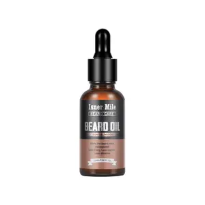 Mens premio di crescita-promuovere la barba del barbiere prezzo olio la cura della pelle a base di erbe olio per gli uomini neri barba - Product Image 1