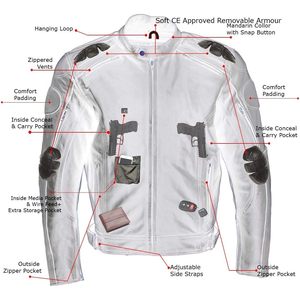 2025 Veste de moto de style racer en cuir noir de qualité supérieure pour hommes Armor-3X-Large CE Vêtements de course automobile de qualité supérieure - Product Image 4