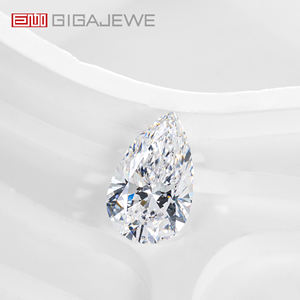 GIGAJEWE Elegante Diamante Cultivado en Laboratorio, Corte Brillante en Forma de Pera |   Diamante Ovalado Creado en Laboratorio |   Gema Suelta Ética - Product Image 2