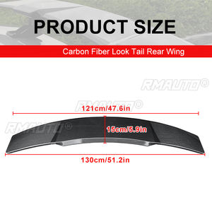 Aileron arrière électrique pour voiture, aileron de coffre, commande à distance, accessoire de modification pour Audi A8 2011 2012 15 18 19 2020 2021 2022 - Product Image 2