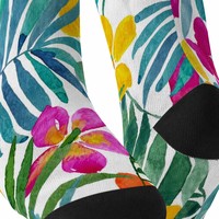 Chaussettes de sport décontractées en polyester pour hommes, séchage rapide, respirantes, confortables, chaussettes mi-mollet pour la course quotidienne, la marche et les activités de plein air