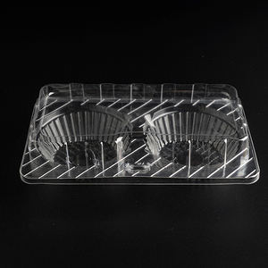 生分解性スライスケーキ容器使い捨て餅ケーキパッケージ段ボール2ピースケーキボックス - Product Image 2