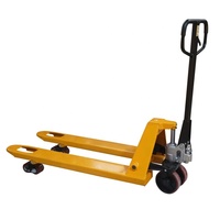 Chariot à palettes hydraulique BAOT BT-PT-5 à roues en nylon, capacité de 5000 kg, avec poignée à ressort – Offre Spéciale