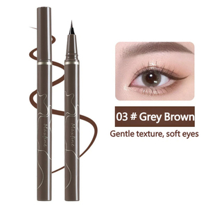 Crayon Eyeliner Liquide Mat Ultra Fin 0,01 mm, Encre Noire Imperméable, Rétractable, Multichrome, pour Cils - Product Image 4