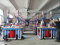 Machines de soudage et de gaufrage à haute fréquence à double tête et à double face 10KW de haute qualité