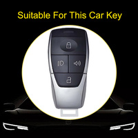 Funda de TPU suave y creativa para llave de coche Innofit BIB2 para BAIC Magic Cube X7 New Energy EU5 Bj40 Plus Bj 30 60 80