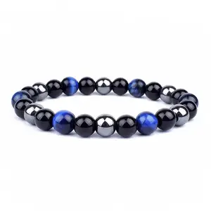 The Latest Popular In 2024 Black Diamond Bracelet And Exquisite Beads For Bracelets Versatile Magnetic Couple Bracelet