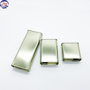 Wholesale jinko Custom Printed Empty <b>Small</b> Square 100ml 250ml 500ml Edible Oil Tinplate <b>Tin</b> Can - Product Image 5