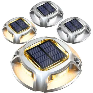 알루미늄 합금 저전압 펜스 포스트 led 태양 광 발전 도크 데크 지상 매장 램프 빛 계단 야외 정원 방수