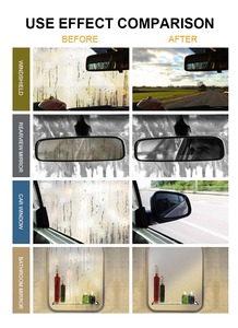Limpiador de Vidrios <span class=keywords><strong>Antivaho</strong></span> de 500 ml, Spray <span class=keywords><strong>Antivaho</strong></span> de Larga Duración para Ventanas de Automóviles, Parabrisas, Espejos, Vidrios de Baños - Product Image 6