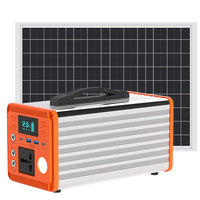 Batterie solaire portable de haute qualité 220V 300W, vente en gros, chargeur mobile personnalisé, alimentation de secours