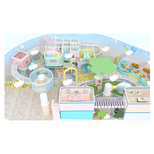 Aire de jeux intérieure sur le thème de la forêt en bois, parc <span class=keywords><strong>d</strong></span>'attractions pour tout-petits avec bac à sable, salle de fête <span class=keywords><strong>d</strong></span>'anniversaire pour enfants, aire de jeux souple pour bébés - Product Image 4