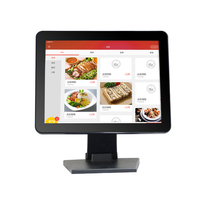 15-Zoll Kapazitiver POS TFT LCD Monitor 10 Berührungspunkte 1280x1024 Auflösung /VGA/USB-Schnittstelle Touchscreen 200 Nit
