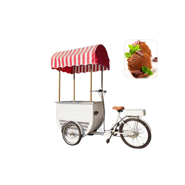 2025 Ice Cream Sandwich Food Scooter Electric Powered