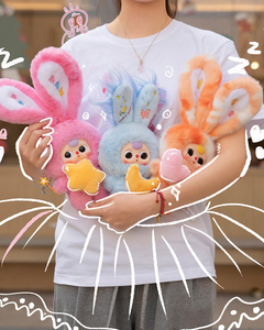 Ornamen bayi asli tiga tahun, mainan tokoh mewah PVC seri V3 kotak kejutan dengan tema hewan - Product Image 2